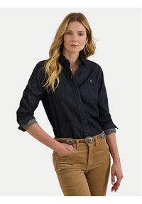 Lauren Ralph Lauren - LAUREN RALPH LAUREN Koszula jeansowa 200B20825001 Granatowy Regular Fit. Kolor: niebieski. Materiał: bawełna #1