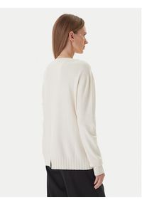 Kontatto Sweter 3M0808C Écru Relaxed Fit. Kolor: kremowy. Materiał: syntetyk #3