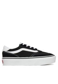 Vans Tenisówki C-BROOKLYN LS PLATFORM VN000DC4BA2 Czarny. Kolor: czarny. Materiał: zamsz, skóra. Obcas: na platformie #1