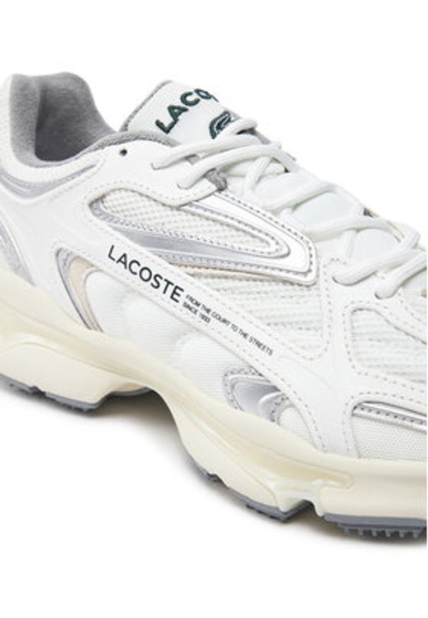 Lacoste Sneakersy 748SMA0058 Biały. Kolor: biały. Materiał: materiał, mesh