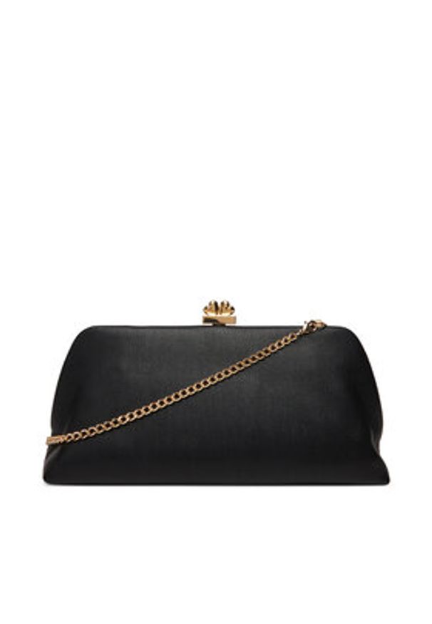 Love Moschino - LOVE MOSCHINO Torebka JC4287PP0MKP0000 Czarny. Kolor: czarny. Materiał: skórzane