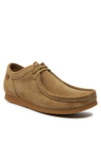 Clarks Półbuty Shacre Ii Run 26159434 Brązowy. Kolor: brązowy. Materiał: skóra