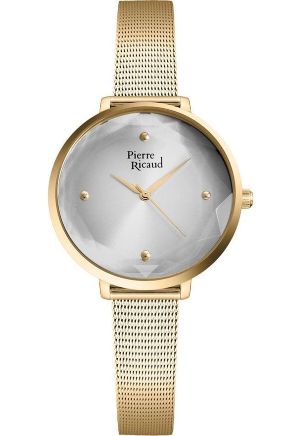 Zegarek Pierre Ricaud Zegarek damski Pierre Ricaud P22097.1147Q złoty. Kolor: złoty
