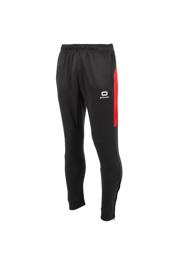 STANNO - Spodnie dresowe Stanno Bolt. Kolor: wielokolorowy, czarny, czerwony. Materiał: dresówka
