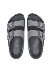Birkenstock Klapki Mogami Terra Stealth 2-Strap Whale 1029595 Szary. Kolor: szary. Materiał: skóra