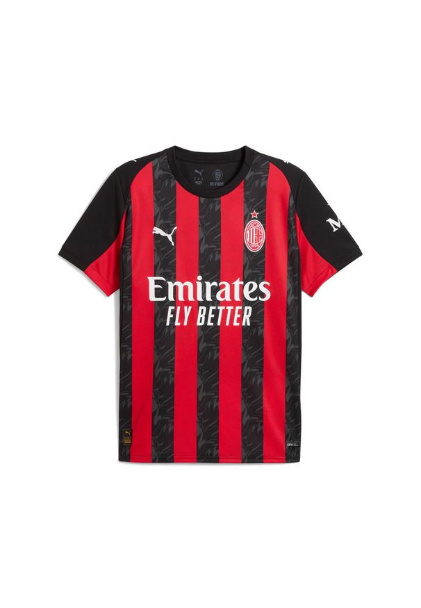 Puma - Koszulka domowa AC Milan 2025/26. Kolor: czerwony. Sport: piłka nożna