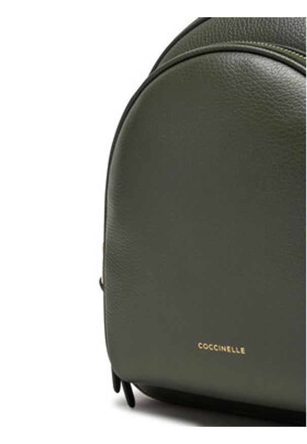 Coccinelle Plecak E1 R1K 14 02 01 Zielony. Kolor: zielony. Materiał: skóra
