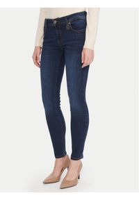 Gaudi Jeansy 521BD26024 Granatowy Slim Fit. Kolor: niebieski