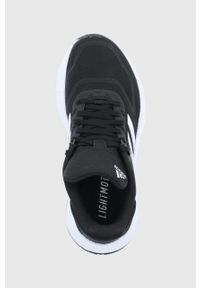 Adidas - adidas Buty Duramo 10 kolor czarny. Zapięcie: sznurówki. Kolor: czarny. Materiał: guma