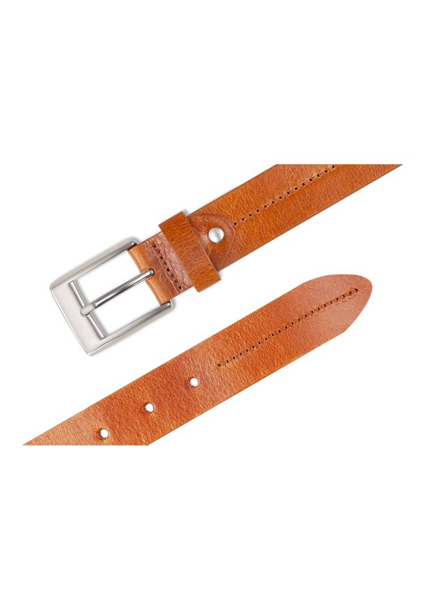 Mustang - MUSTANG PASEK SKÓRZANY MUS-W0031 0945 30mm Ledergürtel. Materiał: skóra