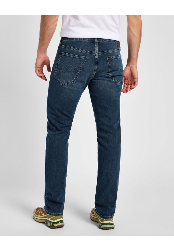 Lee - LEE DAREN ZIP FLY MĘSKIE SPODNIE JEANSOWE JEANSY DŻINSY HOLLAND BLUE 112355807 L707008586