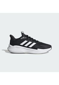 Adidas - AlphaEdge + Shoes. Kolor: biały, czarny, szary, wielokolorowy. Materiał: materiał. Sport: bieganie