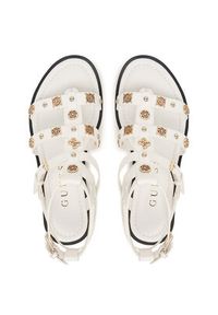 Guess Sandały FLJYZZ PEL03 Biały. Kolor: biały. Materiał: skóra #5