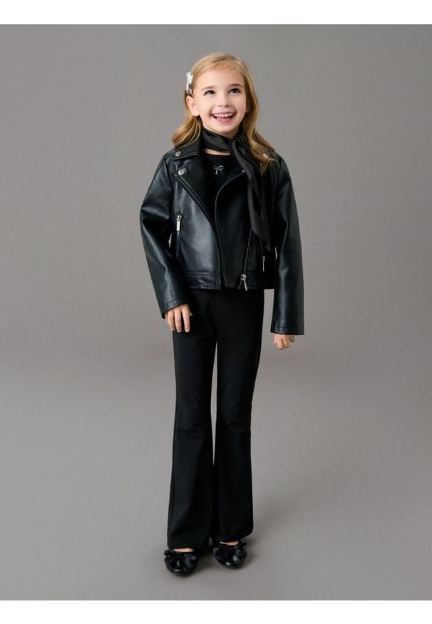 Sinsay - Legginsy flare - wielobarwny