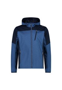 Bluza z kapturem CMP. Typ kołnierza: kaptur. Kolor: niebieski. Styl: sportowy. Sport: turystyka piesza #1