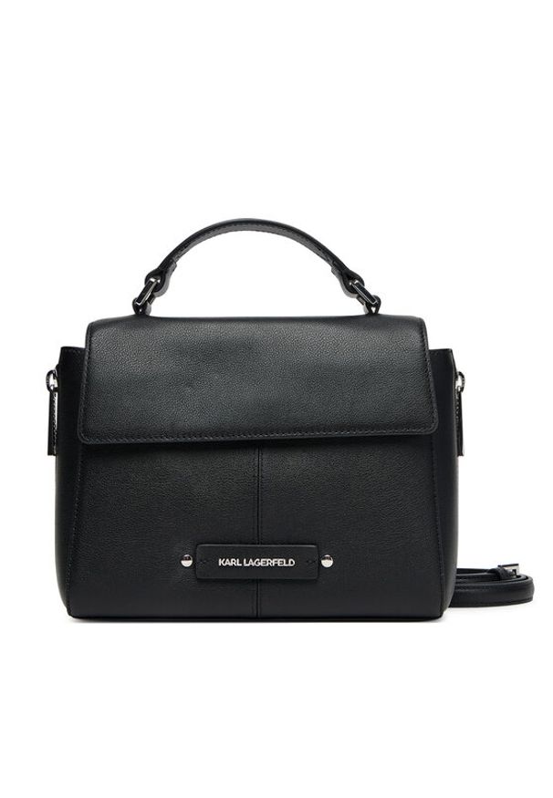 Karl Lagerfeld - KARL LAGERFELD Torebka A3W30338 Czarny. Kolor: czarny. Materiał: skórzane