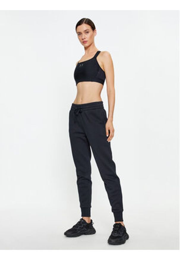 Under Armour Spodnie dresowe Ua Rival Fleece Jogger 1379438 Czarny Loose Fit. Kolor: czarny. Materiał: bawełna