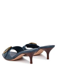 Coach Klapki CDE74 Z0L Granatowy. Kolor: niebieski. Materiał: skóra #5