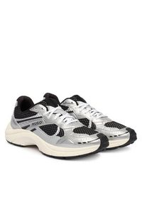 Hugo - HUGO Sneakersy GO2 50558025 Srebrny. Kolor: srebrny. Materiał: materiał #5