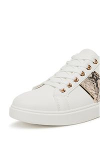 DeeZee Sneakersy HD1550 Biały. Kolor: biały. Materiał: materiał, syntetyk
