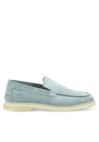 GANT - Gant Mokasyny 30673849 Błękitny. Kolor: niebieski. Materiał: zamsz, skóra