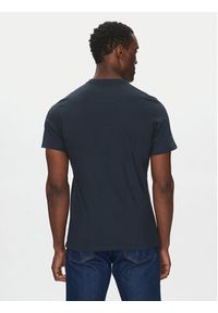 Barbour T-Shirt Preppy MTS0502NY31 Granatowy Tailored Fit. Kolor: niebieski. Materiał: bawełna #3