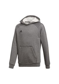 Adidas - Bluza dla dzieci adidas Core 18 Hoody Junior szara. Kolor: czarny, szary, wielokolorowy #1