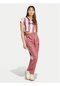 Adidas - adidas T-Shirt Tiro Cut 3-Stripes IX3520 Różowy Slim Fit. Kolor: różowy. Materiał: syntetyk #6