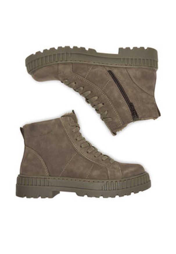 Lasocki Trzewiki CEO-WI23-N-PUSZAN-02 Brązowy. Kolor: brązowy. Materiał: skóra, zamsz