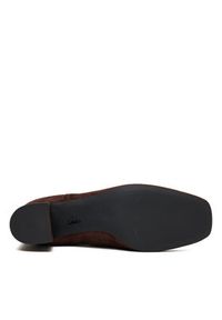 Love Moschino - LOVE MOSCHINO Botki JA21085G0NJA0313 Brązowy. Kolor: brązowy. Materiał: skóra, zamsz #6