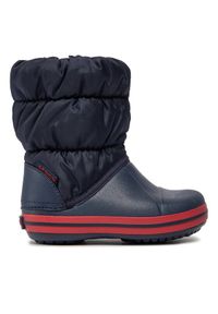 Crocs Śniegowce Winter Puff 14613 Granatowy. Kolor: niebieski #1