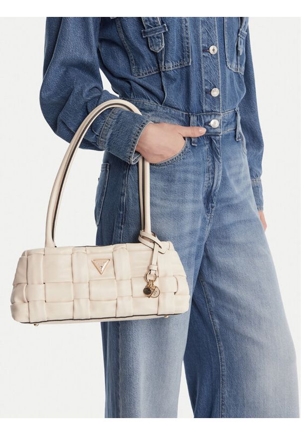 Guess Torebka HWWG80 72080 Écru. Kolor: kremowy. Materiał: skórzane