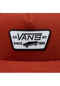 Vans Czapka z daszkiem Mn Full Patch Snapback VN000QPUADU1 Bordowy. Kolor: czerwony. Materiał: materiał #3