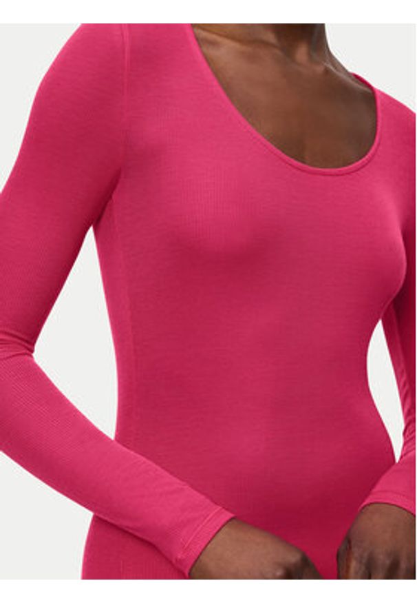 Triumph Koszulka piżamowa Bauty Layers 10225060 Różowy Slim Fit. Kolor: różowy. Materiał: lyocell