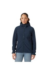 Damska kurtka z kapturem Helly Hansen paramount softshel. Typ kołnierza: kaptur. Kolor: niebieski #1