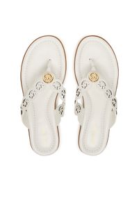MICHAEL Michael Kors Japonki Jane Thong 40S6JNFS1L Biały. Kolor: biały. Materiał: skóra #1