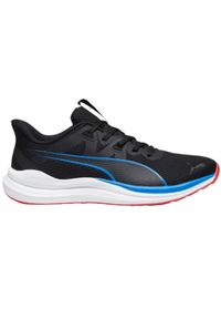 Buty do biegania męskie Puma Reflect Lite. Zapięcie: sznurówki. Kolor: wielokolorowy, niebieski, czarny. Materiał: materiał, syntetyk, tkanina. Szerokość cholewki: normalna