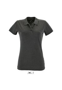SOL'S - Damska koszulka polo Sol's Perfect. Typ kołnierza: polo. Kolor: szary #2