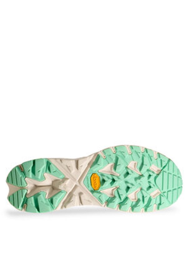 HOKA - Hoka Trekkingi Anacapa Breeze Low 1127921 Beżowy. Kolor: beżowy. Materiał: materiał