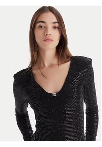 Hugo - HUGO Body Dammery 50546238 Czarny Slim Fit. Kolor: czarny. Materiał: syntetyk #6