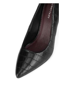 Jenny Fairy Szpilki WYL3616-2 Czarny. Kolor: czarny. Materiał: skóra. Obcas: na szpilce #3