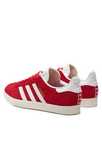 Adidas - adidas Sneakersy Gazelle JI1534 Czerwony. Kolor: czerwony. Materiał: zamsz, skóra. Model: Adidas Gazelle #5