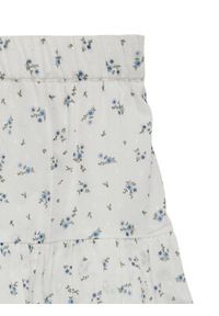 Vero Moda Spódnica mini Trine 10342736 Biały Regular Fit. Kolor: biały. Materiał: bawełna #5