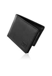 Portfel skórzany PAOLO PERUZZI T-64-BL czarny. Kolor: czarny. Materiał: skóra #1