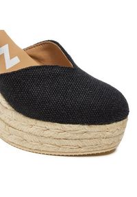 Manebi Espadryle La Havana Heart-Shaped Wedge Espadrilles O 7.9 WH Czarny. Kolor: czarny. Materiał: materiał #4