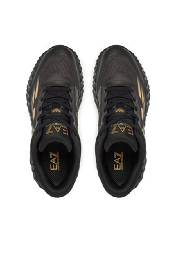EA7 Emporio Armani Sneakersy X8X239 XK432 U106 Czarny. Kolor: czarny. Materiał: materiał