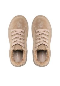 DeeZee Sneakersy TS5126K-10A Brązowy. Kolor: brązowy. Materiał: skóra #5