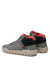 CATerpillar Sneakersy Hex + Mid P111351 Szary. Kolor: szary. Materiał: skóra #5