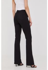Morgan jeansy damskie kolor czarny high waist. Stan: podwyższony. Kolor: czarny #3