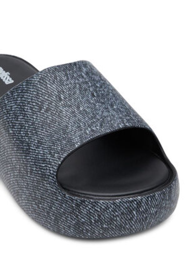 melissa - Melissa Klapki Free Platform Slide 36149 Czarny. Kolor: czarny. Obcas: na platformie